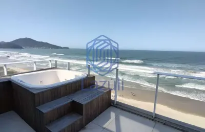 Maravilhoso apartamento frente mar na praia de gravatá em navegantes - sc.