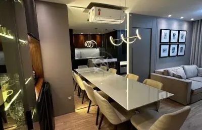 Resumo residence - apartamento semimobiliado e com vista para o mar em baln. arroio do silva/sc