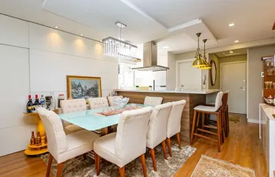 Apartamento 3 quartos à venda no boa vista, sacada com churrasqueira e sacada na suíte, ensolarado, semi-mobiliado por r$ 1.050.000
