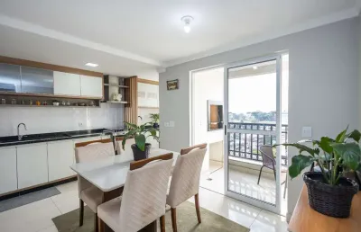 Apartamento com 2 quartos | suíte | andar alto | vista livre | duas sacadas | com 64 m² à venda por r$ 575.000 - novo mundo - curitiba/pr