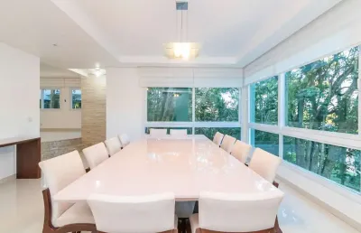 Casa com 5 dormitórios para alugar, 370 m² por r$ 19.000/mês - campo comprido - curitiba/pr