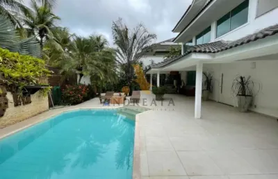 Casa em condomínio fechado com 8 quartos à venda na rua josé leal da silva, 1500, barra da tijuca, rio de janeiro por r$ 4.790.000