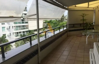 Cobertura com 4 quartos à venda na avenida comandante júlio de moura, 862, barra da tijuca, rio de janeiro por r$ 4.000.000