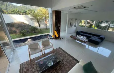 Casa em condomínio fechado com 4 quartos à venda na senador júlio leite, 110, itanhangá, rio de janeiro por r$ 4.950.000