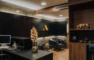 Sala comercial com 2 salas à venda na avenida das américas, 8585, barra da tijuca, rio de janeiro por r$ 800.000