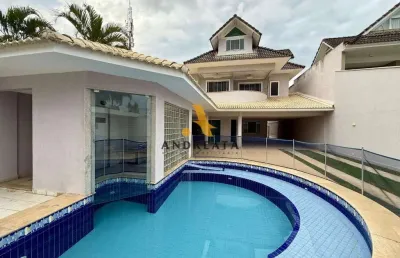 Casa em condomínio fechado com 5 quartos para alugar na rua ivaldo de azambuja, 535, barra da tijuca, rio de janeiro por r$ 22.000