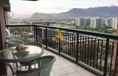 Apartamento com 2 quartos à venda na praça antônio callado, 215, barra da tijuca, rio de janeiro por r$ 1.560.000