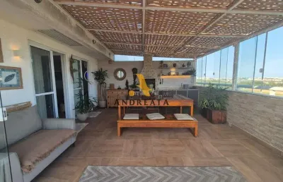 Cobertura com 4 quartos para alugar na silvia pozzana, 240, recreio dos bandeirantes, rio de janeiro por r$ 8.500