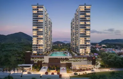 Apartamento para venda em penha, centro, 2 dormitórios, 1 suíte, 1 banheiro, 2 vagas