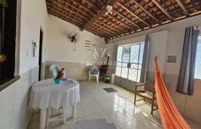 Casa para venda em paripueira, centro, 2 dormitórios, 2 banheiros