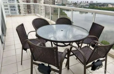 Loft com 1 dormitório à venda, 135 m² por r$ 1.970.000,00 - barra da tijuca - rio de janeiro/rj
