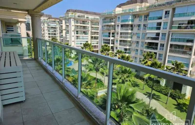 Apartamento com 2 dormitórios à venda, 100 m² por r$ 1.470.000,00 - barra da tijuca - rio de janeiro/rj