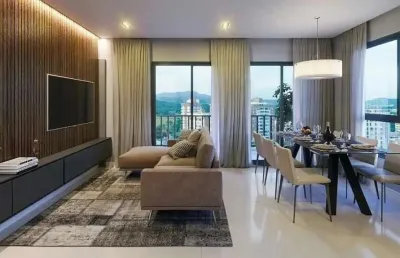 Apartamento com 3 quartos à venda na rua dos cardeais, 1, pedra branca, palhoça, 107 m2 por r$ 1.130.000