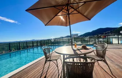 Loft com 1 quarto à venda na rodovia virgílio várzea, 1019, saco grande, florianópolis, 43 m2 por r$ 721.838