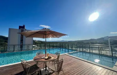 Apartamento com 1 quarto à venda na rodovia virgílio várzea, 1000, saco grande, florianópolis, 50 m2 por r$ 767.190