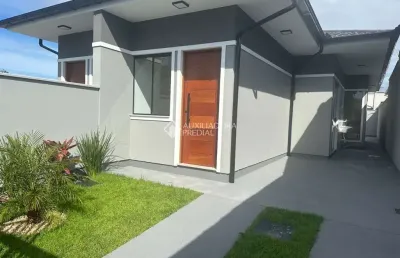 Casa com 2 quartos à venda na rua tangará, 43, forquilhas, são josé, 56 m2 por r$ 395.000
