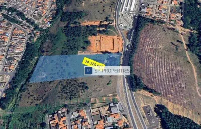 Oportunidade - área à venda, 34.320 m² por r$ 11.000.000 - cidade satélite íris - campinas/sp