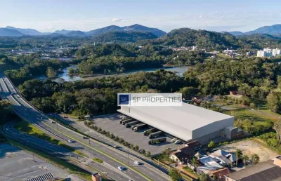 Galpão para alugar, 7200 m² por r$ 201.600,00/mês - salto weissbach - blumenau/sc