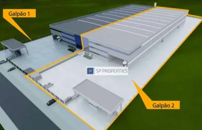 Galpão para alugar, 6821 m² por r$ 197.000,00/mês - caldeira - indaiatuba/sp