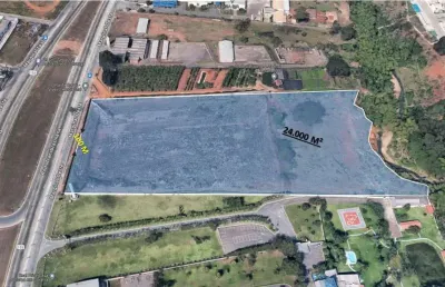 Área à venda, 24000 m² por r$ 18.000.000,00 - nossa senhora de lourdes - aparecida de goiânia/go