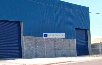 Galpão, 850 m² - venda por r$ 1.900.000 ou aluguel por r$ 14.000/mês - distrito industrial - leme/sp