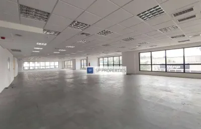 Laje para alugar, 677 m² por r$ 48.337/mês - alphaville - barueri/sp