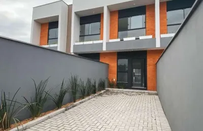 Sobrado geminado no guanabara com 2 quartos para venda, 83 m²