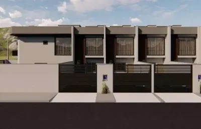 Sobrado geminado no vila nova com 2 quartos para venda, 80 m²