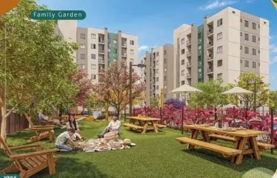 Apartamento no costa e silva com 2 quartos para venda, 59 m²