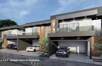Casa em condomínio fechado no américa com 3 quartos para venda, 167 m²
