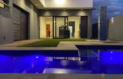 Casa terrea com 3 suítes à venda, 200 m² por r$ 1.700.000 - cyrela landscape ii (residencial vitória) - uberaba/mg
