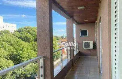 Apartamento com 3 dormitórios para alugar, 115 m² por r$ 2.217,00/mês - santa maria - uberaba/mg