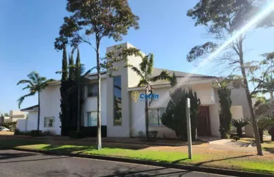 Casa com 4 dormitórios, 517 m² - venda por r$ 4.000.000,00 ou aluguel por r$ 15.000,01/mês - flamboyant residencial park - uberaba/mg