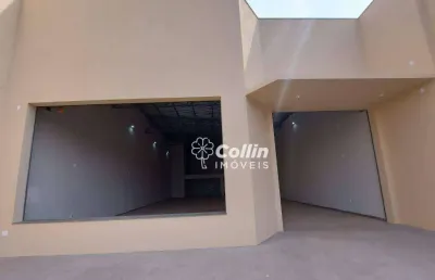 Galpão para alugar, 400 m² por r$ 8.100,00/mês - parque das américas - uberaba/mg