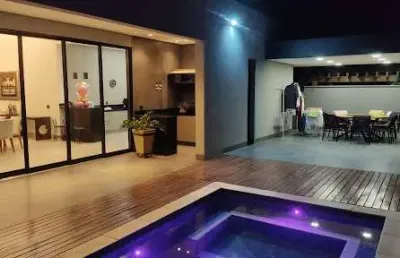 Casa com 4 dormitórios à venda, 276 m² por r$ 2.650.000,00 - flamboyant residencial park - uberaba/mg