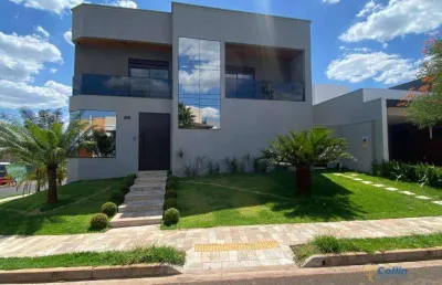Casa com 4 dormitórios à venda, 380 m² por r$ 3.500.000,00 - damha residencial uberaba i - uberaba/mg