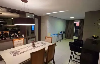 Apartamento com 3 dormitórios à venda, 95 m² por r$ 690.000 - mercês - uberaba/mg