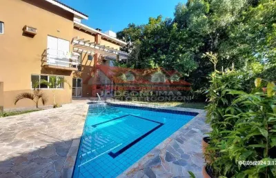 Casa de luxo à venda em caraguatatuba-sp, massaguaçu: 3 quartos, 3 suítes, 3 salas, 5 banheiros, 3 vagas de garagem, 400m².