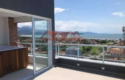 Cobertura com 2 quartos à venda no jardim britânia, caraguatatuba , 134 m2 por r$ 1.400.000