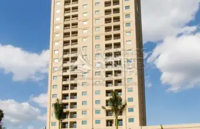 Apartamento flat mobiliado 47m² com 1 quarto suíte com armário, espaço office e ar condicionado;