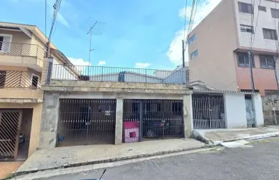 Casa para venda em são paulo, vila guarani (z sul), 2 dormitórios, 1 banheiro, 2 vagas