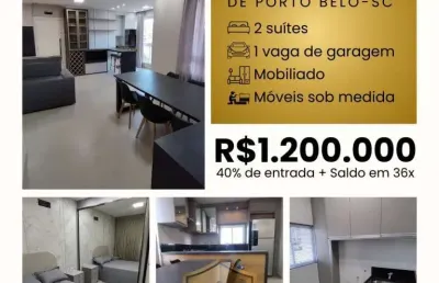 Apartamento à venda no Balneário Perequê, Porto Belo 