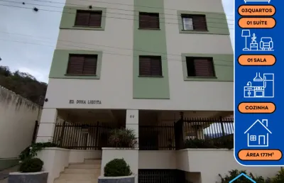 Apartamento com 3 quartos à venda no varginha, itajubá , 177 m2 por r$ 830.000