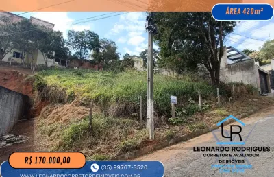 Terreno à venda no Morro Chic, Itajubá 