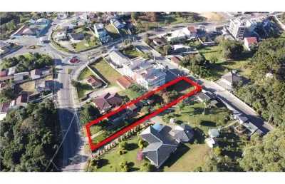 Terreno 1.823 m² no centro de quatro barras com 2 entradas, sendo a principal na av. dom pedro r$1.300.000,00