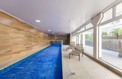 Apartamento de 52m², 2 quartos sendo 1 suíte, 1 vaga moto e 1 vaga carro - condomínio chateau belvedere - mossunguê - curitiba/pr