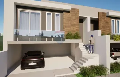 Casa em condomínio com 3 quartos sendo 1 suíte, 2 vagas de garagem- centro de quatro barras