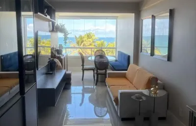 Belíssimo apartamento a venda vista mar com 2 quartos com suíte.
