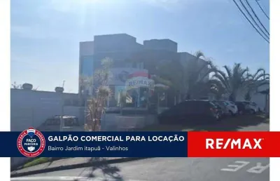 Prédio comercial para locação, 396,5m²,jardim itapuã, valinhos-sp. perfeito para sua empresa.