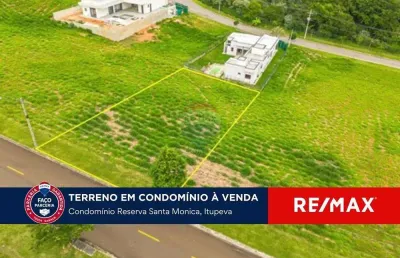 Terreno a venda em itupeva, 800m² no condomínio reserva de santa mônica.